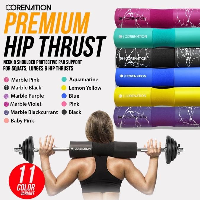 

TERSEDIA CORENATION HIP THRUST PAD | HIP THRUST FOAM | SQUAT PAD | BARBELL FOAM