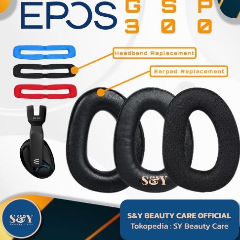

TERSEDIA EARPAD EPOS GSP 300 301 EARCUP EAR PAD CUP CUSHION BANTALAN BUSA FOAM