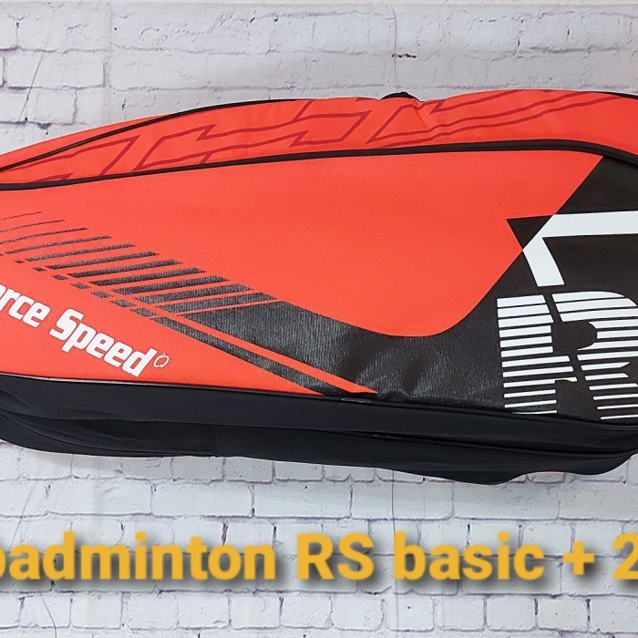 Tas raket badminton reinforce speed (RS) basic + 20 bt6