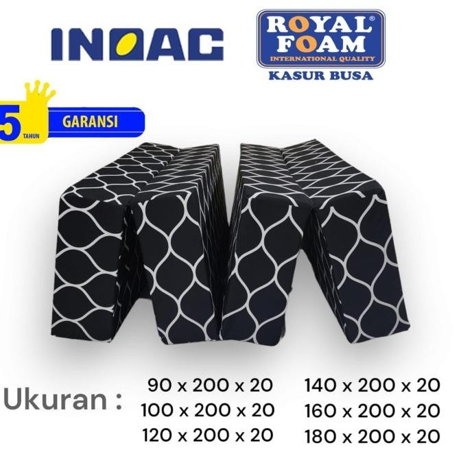 

TERSEDIA INOAC / ROYAL FOAM KASUR LIPAT TEBAL 20 CM GARANSI 5 TAHUN