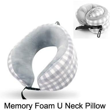 

TERSEDIA BANTAL LEHER BANTAL TRAVEL MEMORY FOAM U NECK PILLOW