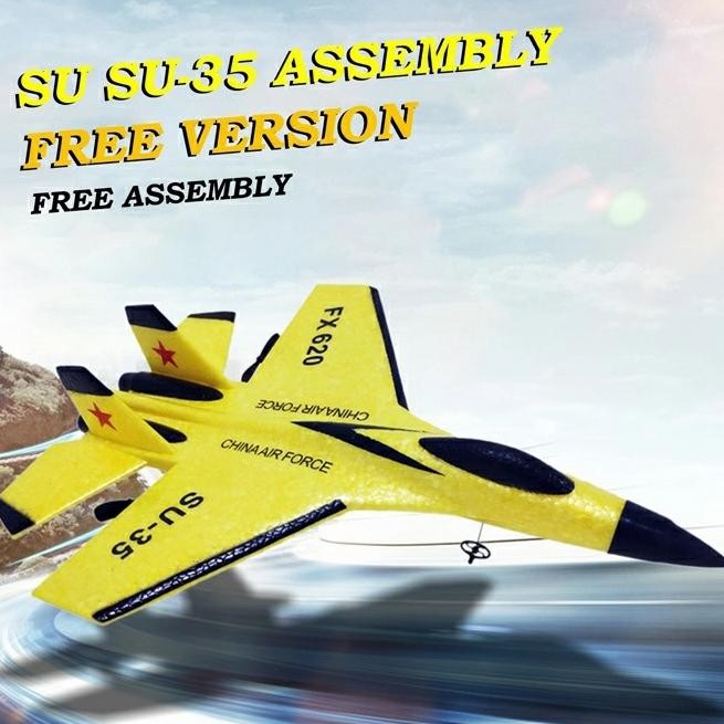 

TERSEDIA MAINAN REMOTE CONTROL PESAWAT TERBANG GLIDER AIRPLANE FOAM 2.4G RC
