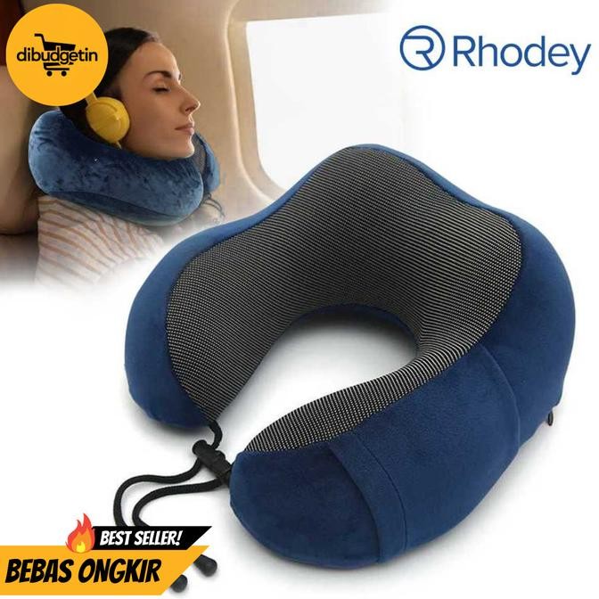 

TERSEDIA RHODEY BANTAL LEHER U-SHAPE TRAVEL NECK PILLOW MEMORY FOAM - SER43