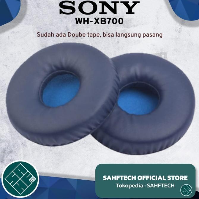 

TERSEDIA EARPAD EARCUP EAR PAD CUP BANTALAN FOAM BUSA SONY WH-XB700 WH XB 700