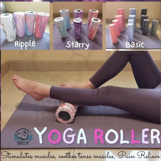 

TERSEDIA ISOFIT FOAM ROLLER YOGA / MASSAGE ROLLER