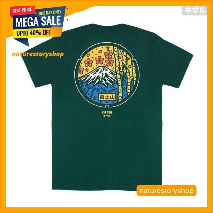 KAOS JEPANG PREMIUM FUJI SAN - KIZARU TERBAIK !!