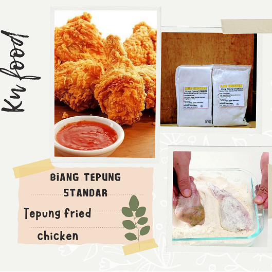 

TERBARU Tepung Ayam Fried Chicken Standar-Biang Tepung Fried Chicken Standar HOT SALE!