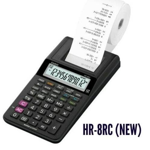 

TERBARU - Casio HR-8 RC REPRINT & CHECK - Print Kalkulator / Calculator 8RC