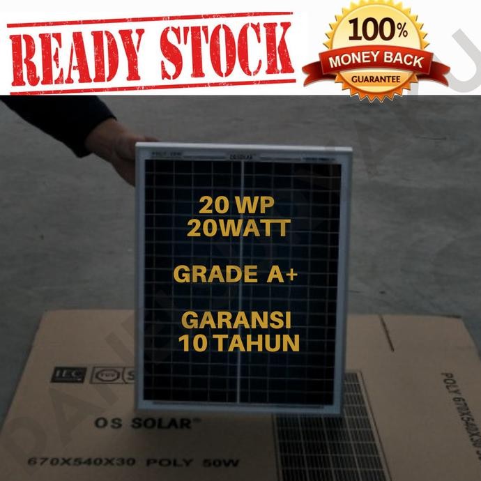 Solar Panel Solar Cell Panel Surya 20wp 20 Wp 20 watt Polycrystalline