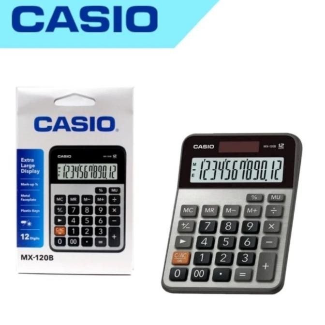 

TERBARU - Calculator Casio MX-120B 12 Digits Original