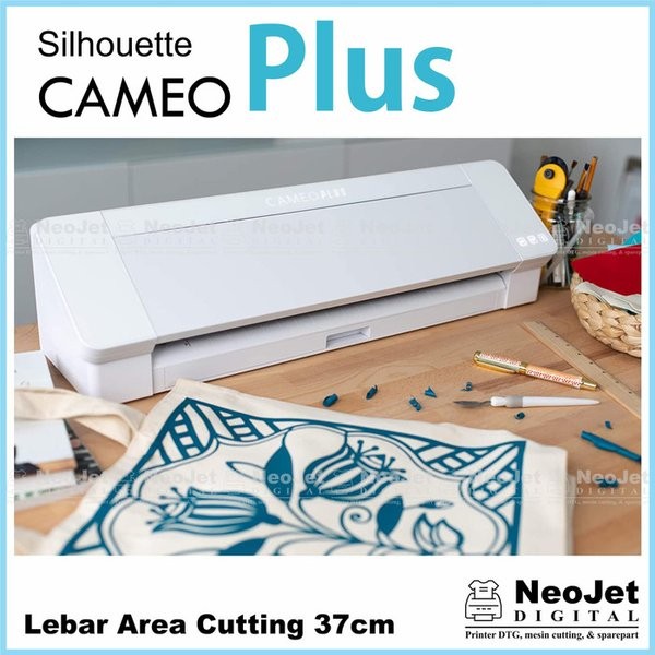 

Terlaris Mesin Cutting Sticker Cameo 4 Plus Sablon Art And Craft Souvenir New