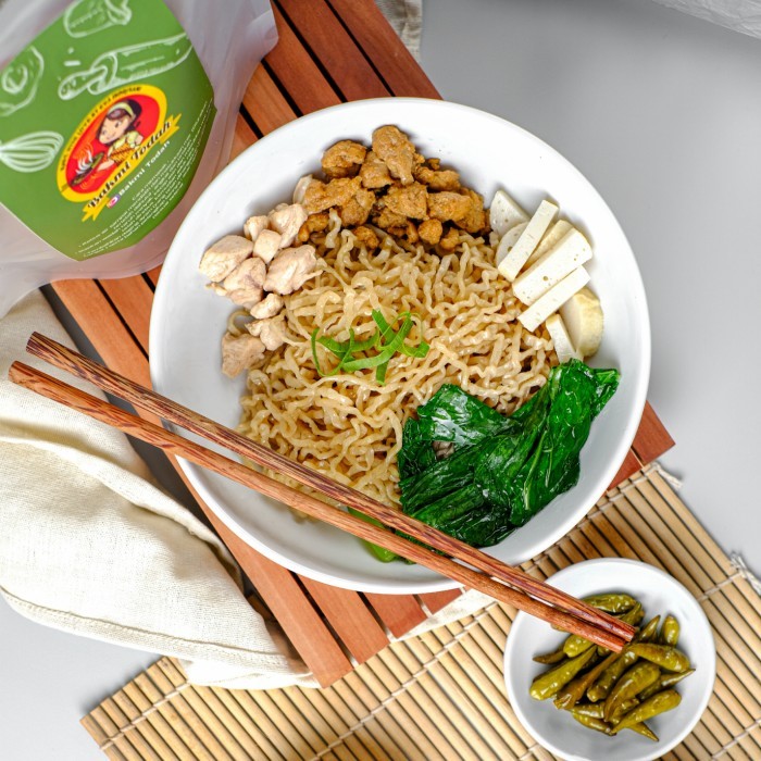 

Bakmi Frozen Ayam halal (Isi 3 Porsi) Gepeng Tipis BIG PROMO