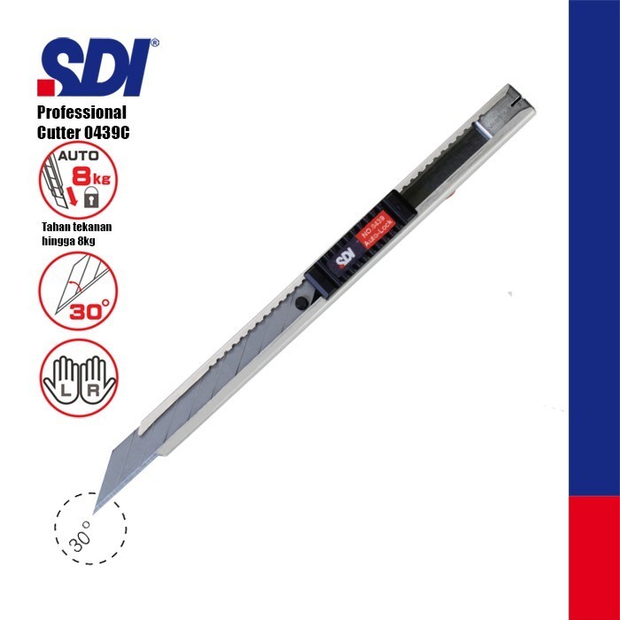 

SDI 0439C Professional Cutter 9mm SPECIAL Kode 1359