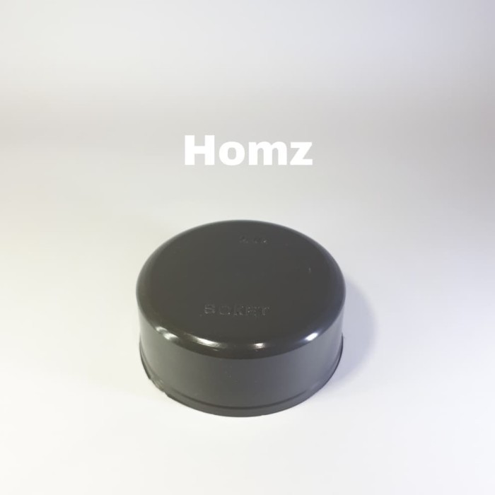 SOKET Dop 2 1/2" inch D/Cap 2,5 in Pvc/Tutup Pipa Pvc Polos Tanpa Drat