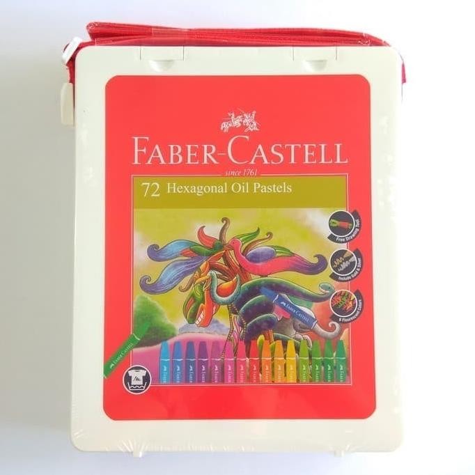 

Crayon Hexagonal Oil Pastel Faber Castell 72 Warna