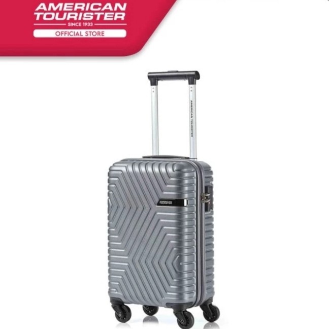 Koper American Tourister Ellen Hardcase Cabin 18 Inch_Grey Terbaru