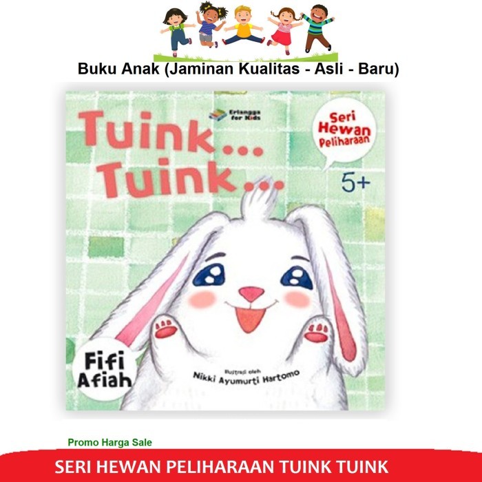 

Buku Boardbook Seri Hewan Peliharaan Tuink Board Book Lift the Flap