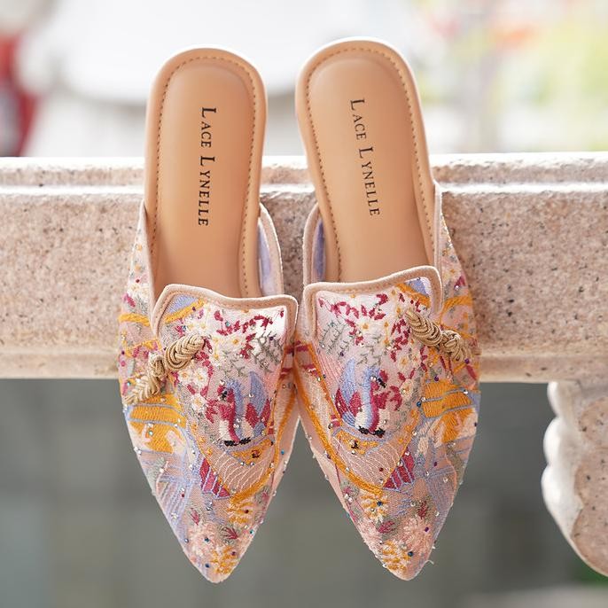 Jual Lace Lynelle Mules Heping