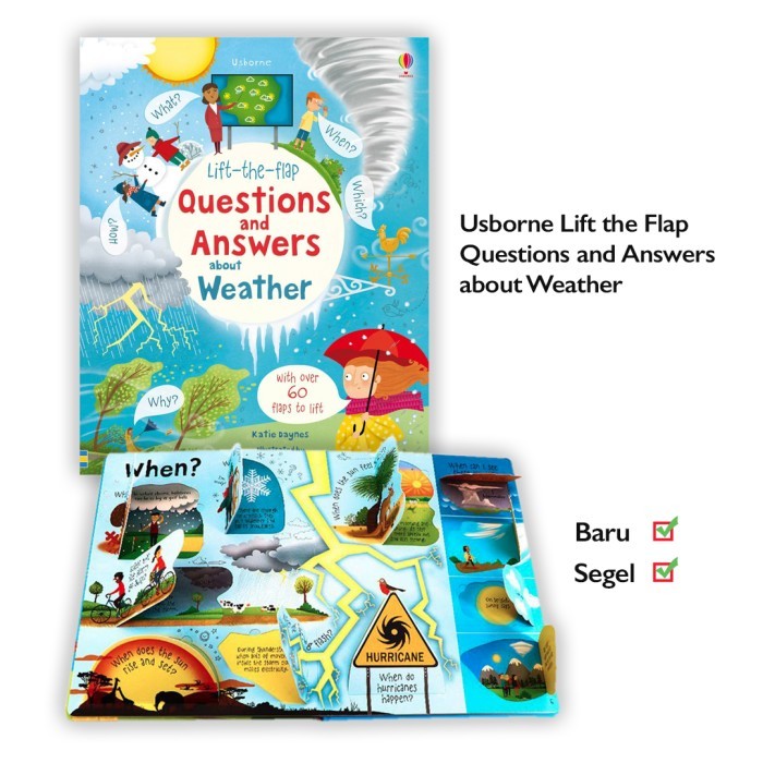 

Buku Usborne Lift The Flap QnA Question and Answer