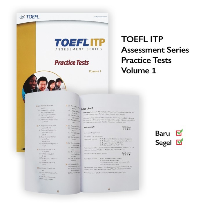 

TERLARIS! Buku TOEFL iTP Assessment Series