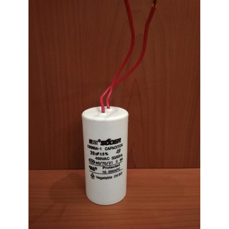 KAPASITOR CBB60-20UF Import Premium