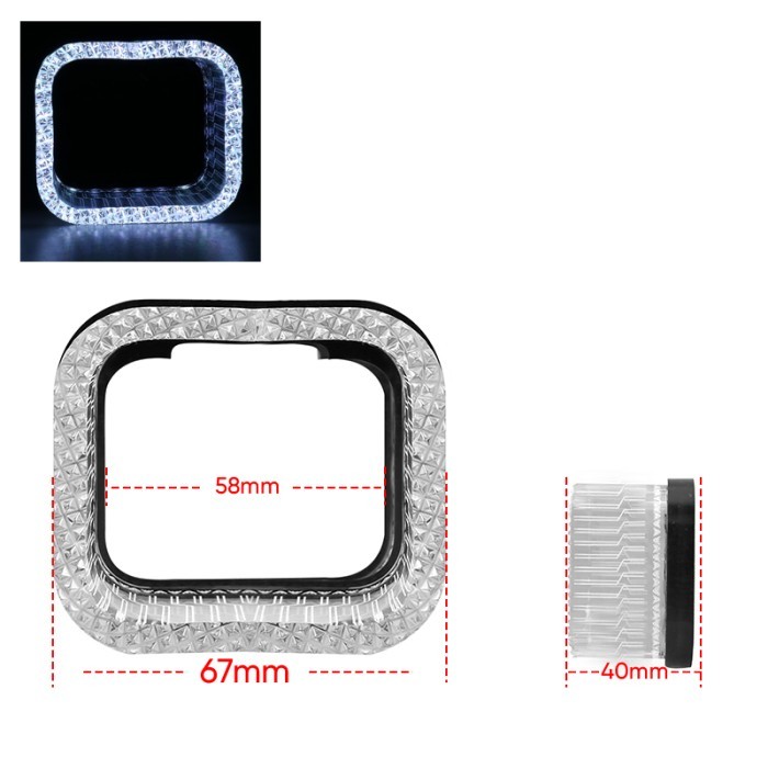 ISUN Premium Shroud 5D Matrix Acrylic Akrilik Vietnam Style Shroud 5D Premium RGB Matrix - i5-70S-W