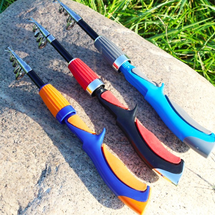 Joran Antena Bc Ruas Pendek Baitcasting Telescopic Teleskopik 4Kg