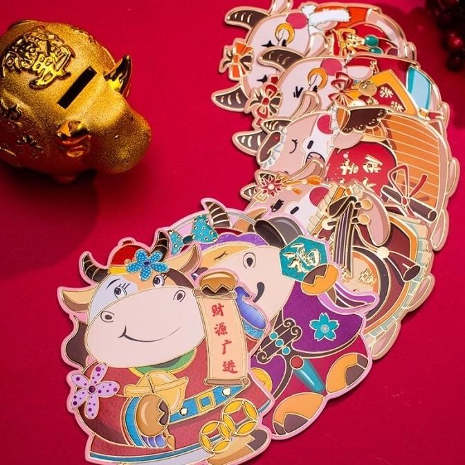 

pui Angpao PREMIUM Kerbau Sapi 3D Imlek Sincia kode ZX