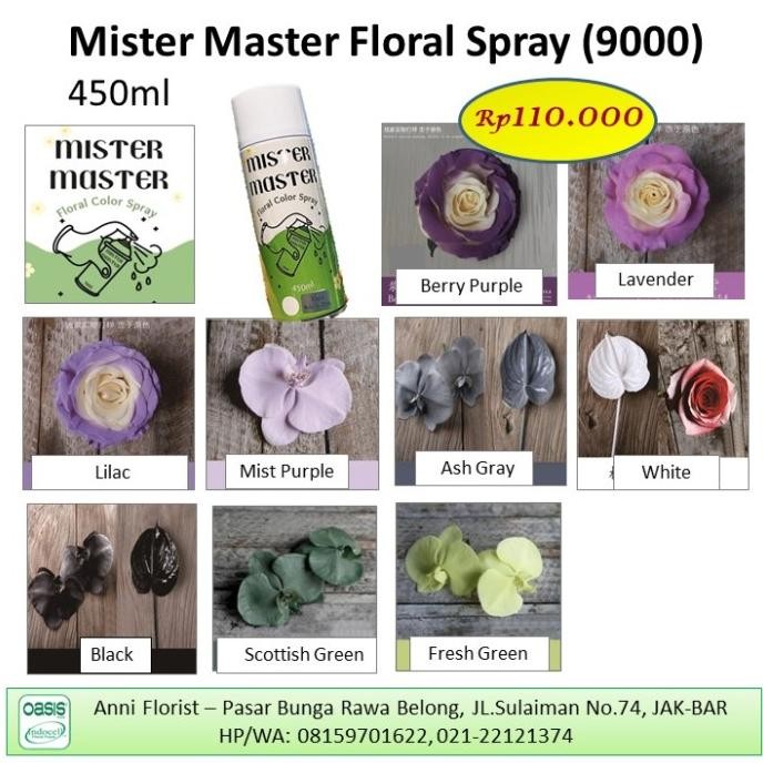 

Promo Floral Spray (9000), cat bunga, warna spray, Florist supply COD