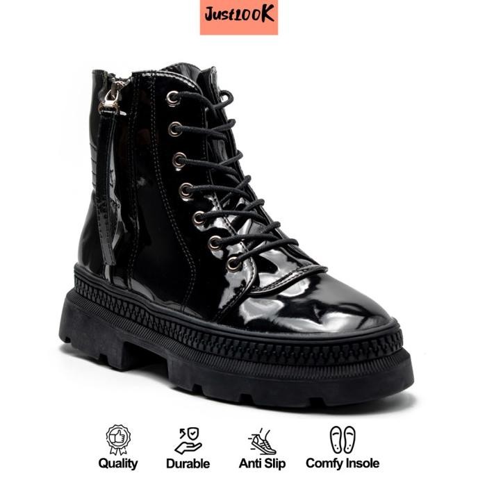 Jual Justlook Hwajung Boots Sepatu Sneakers Wanita Sneakers Shoes Fashion