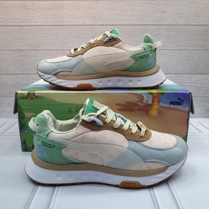 Jual Sepatu Sneakers Wanita Puma Wild Rider X Animal Crossing