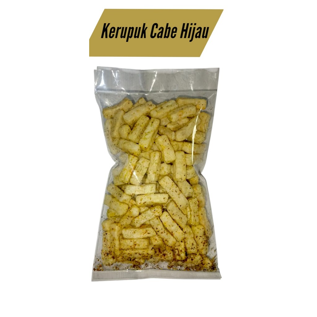 

KERUPUK SOTO CABE HIJAU
