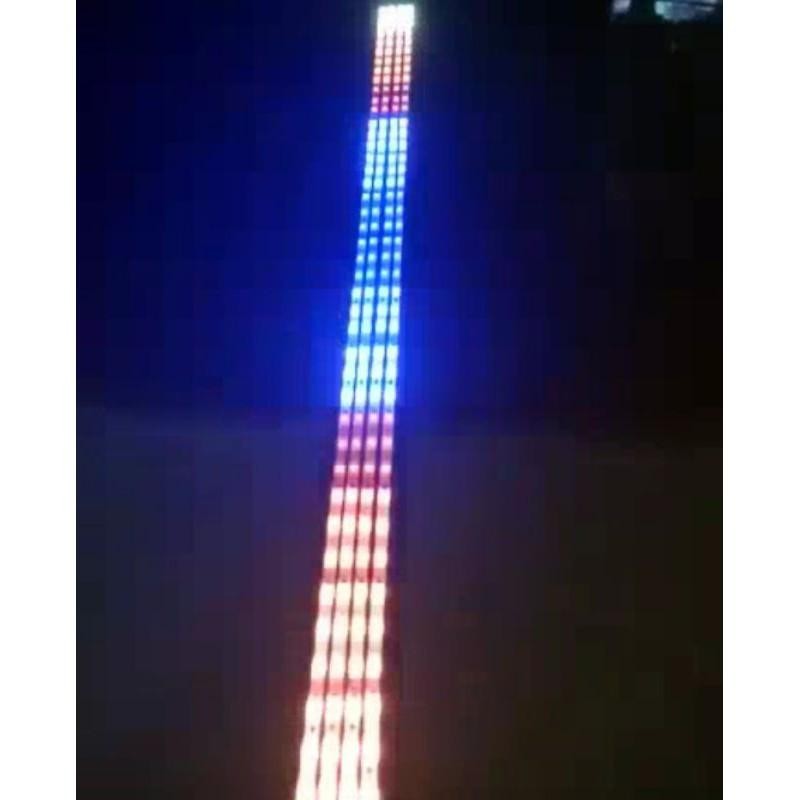 Rgb Kaca Strobo Digital 4Brs  50 Mode 140Cm