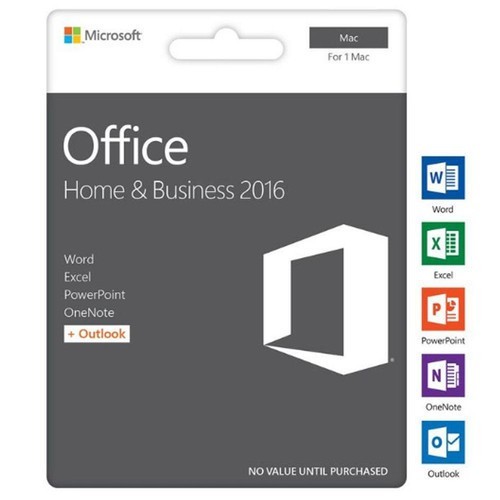 Microsoft Office 2021 2019 2016 for Mac Home Business Original License Key Lifetime Prepetual