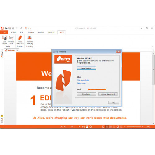 Nitro PDF Profesional 10 Original License Key unlimite pc