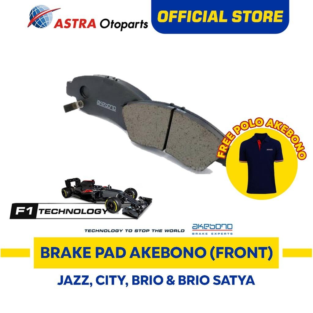 Kampas Rem Depan Akebono Untuk Brio & Brio Satya (2012 - Sekarang)