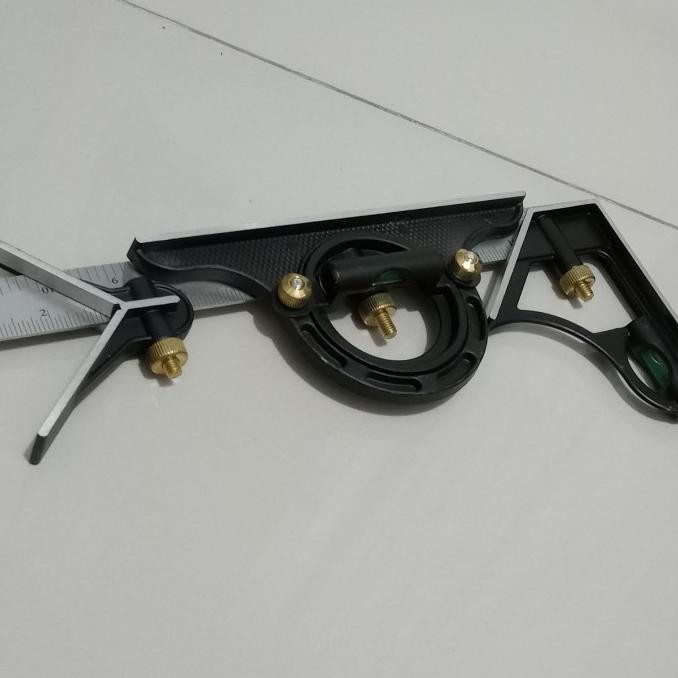 Penggaris Kombinasi 12" - Combination Square 12" - Waterpass Kombinasi