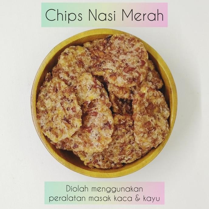

BIG SALE CHIPS / KERIPIK NASI MERAH - GLUTEN FREE, NON MSG - DIET SPECIAL NEEDS !!!!!