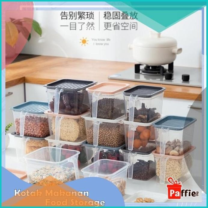 Kotak Makanan Food Storage Box Container Rak Kulkas Freezer Serbaguna