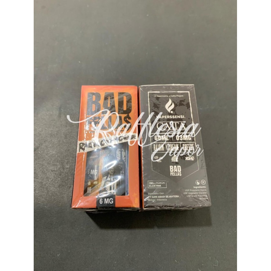 TERPERCAYA BAD FELLAS RAISIN CREAM CHEESE 60MILS Kode 457