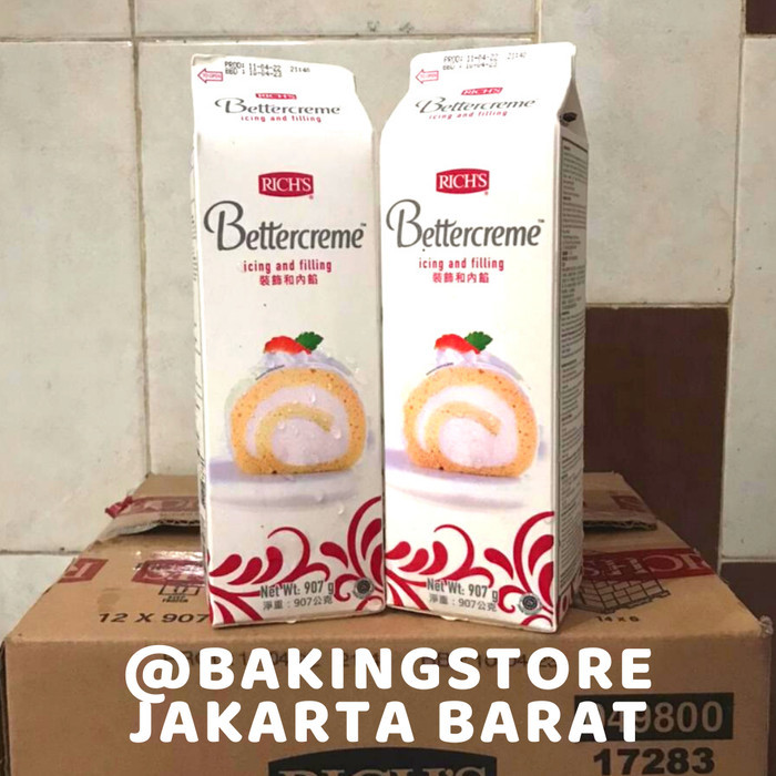 

TERUJI Richs Bettercreme Rich's Whipping Cream 907 gr Kode 1109