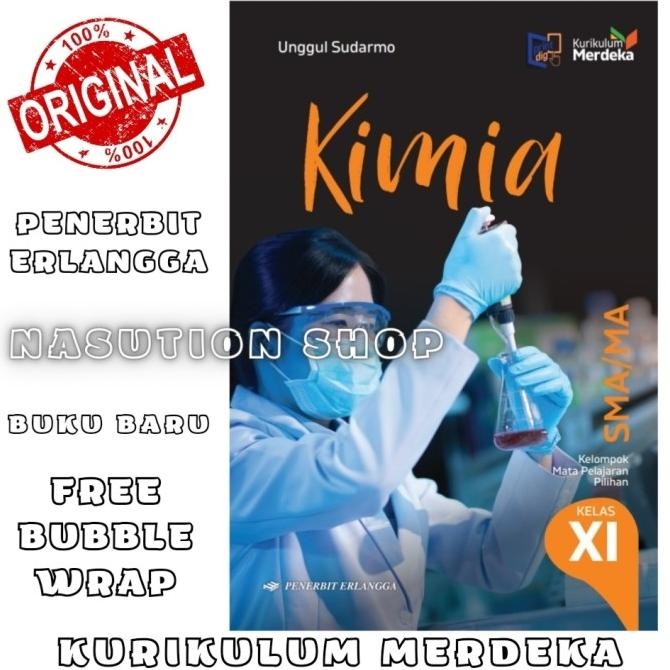 

Buku Kimia Kelas 2 / 11 XI SMA Erlangga Kurikulum Merdeka Kurmer ORI