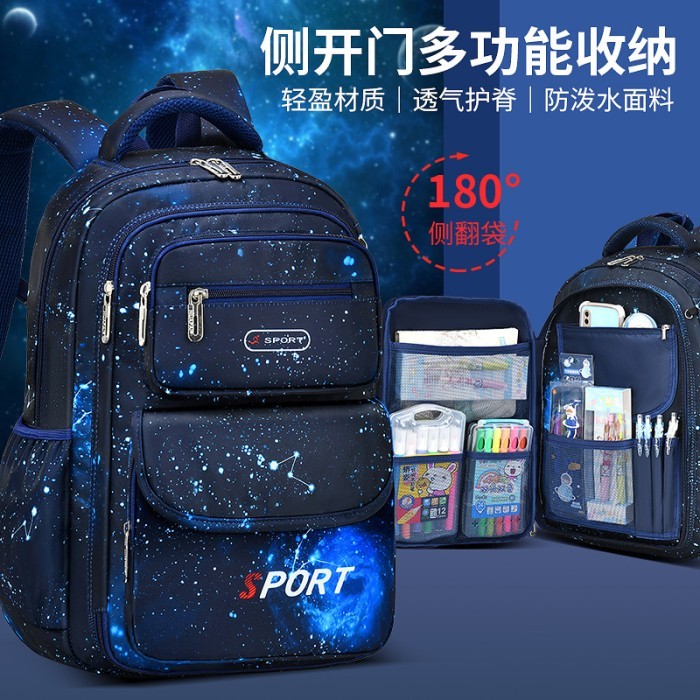 TERBARU OClever - Tas Ransel Model Kulkas Tas Sekolah Anak Tahan Air Backpack