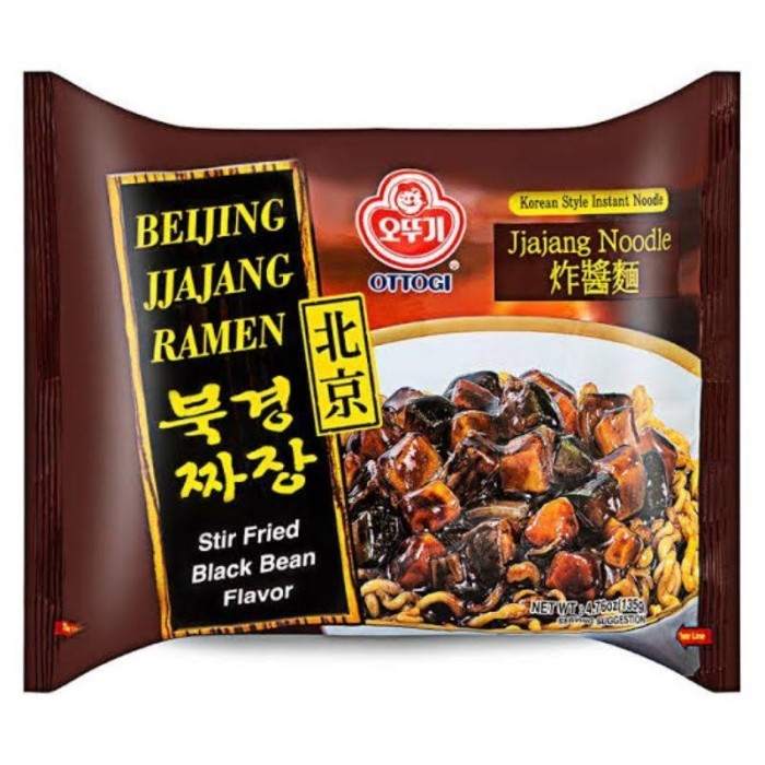 

Ottogi Beijing Jjajang Ramen Jin Jjajang Noodle E Orea