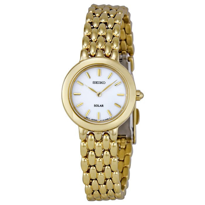 Jam Tangan Wanita Seiko Solar Sup022P1 100% Seiko Terbaru
