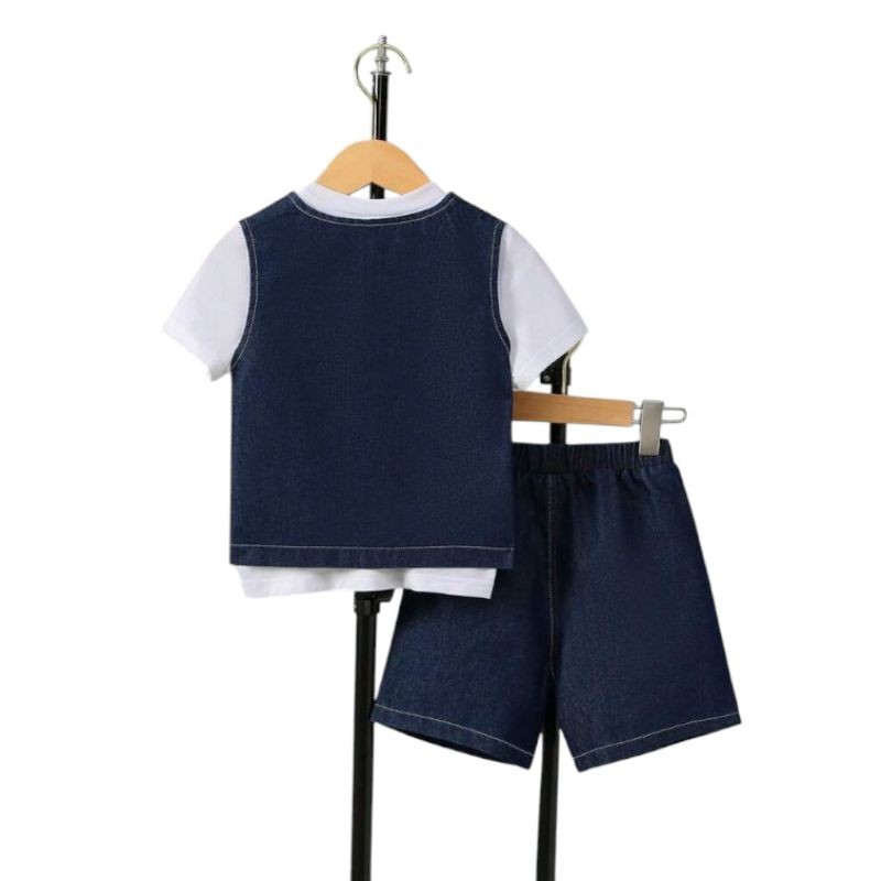 Setelan Anak Bahan Adem Stelan Anal Import Model Kekinian Setelan Anak Tanggung Secel Ana Distro Set