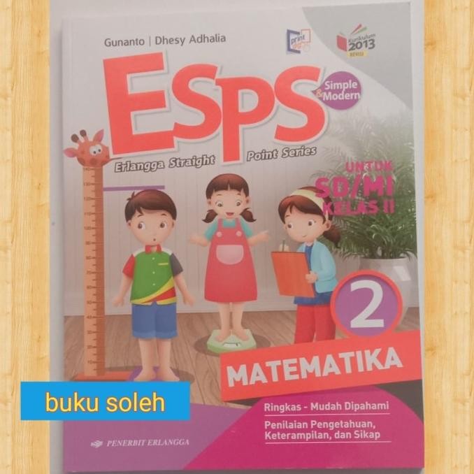 

buku paket Esps matematika SD kelas 2 kurikulum 2013 revisi