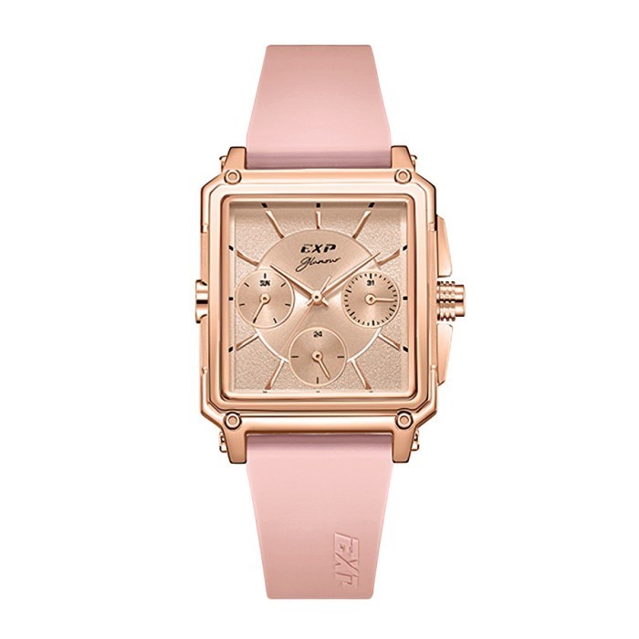 Jam Tangan Wanita Expedition Exp 6618 / E6618 / E 6618 Rubber Free Ongkir