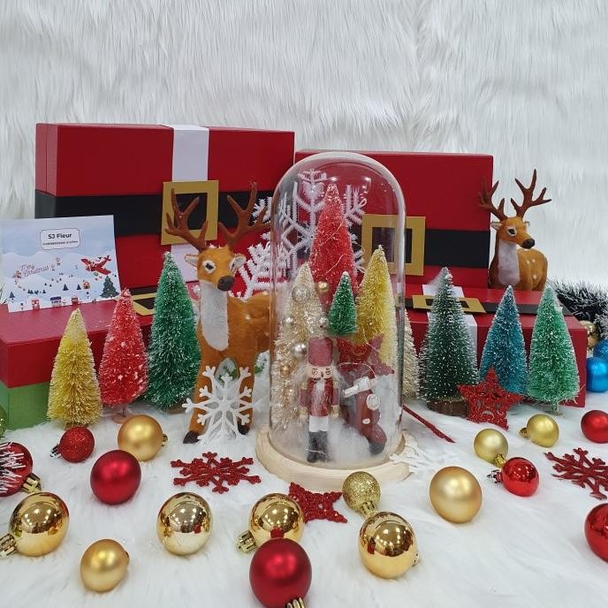 

Sale! Paket dekorasi hampers pohon natal christmas parcel