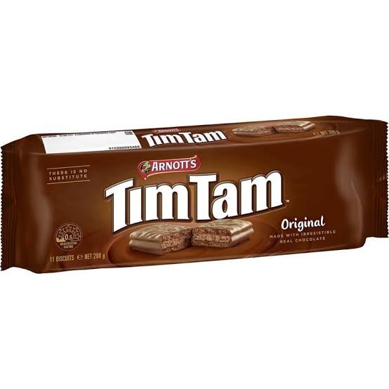 

Arnott Tim Tam Chewy Caramel Double Coat Dar Choco Timtam Bicuit